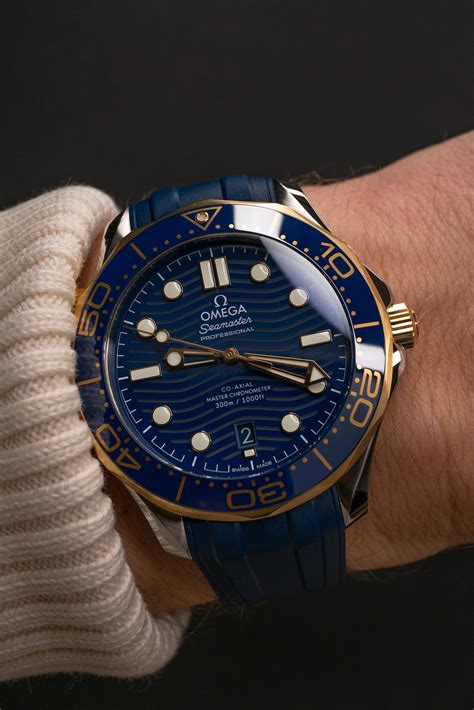 seamaster diver 300m gold|seamaster diver 300m 42 mm.